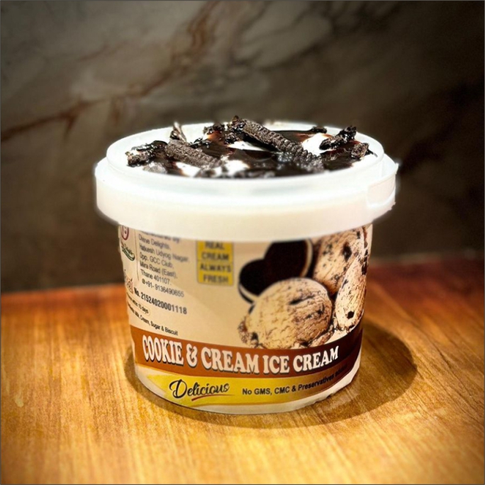 Cookie & Cream ice Cream