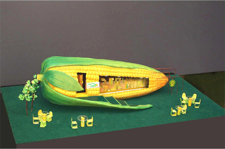 American Corn Restaurant Model