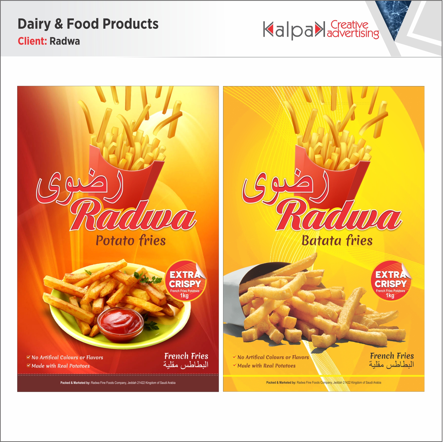 Dairy & Food Products Poster